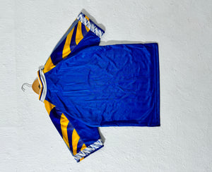 Vintage Puma Blue/Yellow Soccer Jersey Sz. L