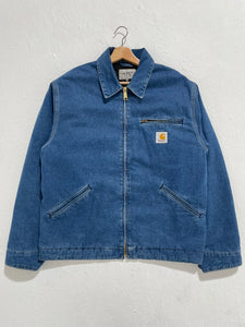 Vintage Carhartt Denim Zip Up Jacket Sz. M