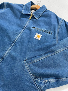 Vintage Carhartt Denim Zip Up Jacket Sz. M