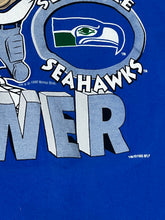 Vintage 1993 Seattle Seahawks Taz Football T-Shirt Sz. M