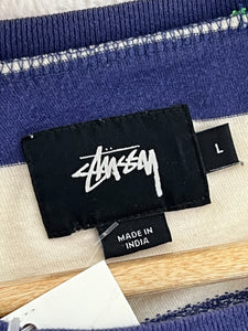 Stussy Original Dondada Striped T-Shirt Sz. L