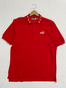 Vintage 1990's Puma Red Polo Sz. L