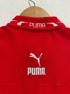 Vintage 1990's Puma Red Polo Sz. L