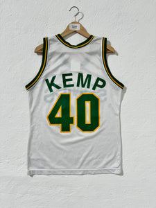 Vintage 1990's Seattle Supersonics Shawn Kemp NBA Champion Jersey  Sz. M