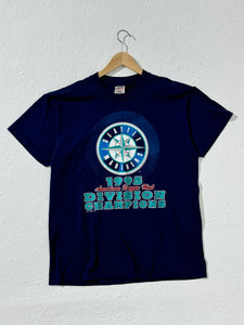 Vintage 1995 Seattle Mariners American League West Div. Champs T-Shirt Sz. XL