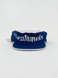 Vintage 1990's Seattle Seahawks Helmet Stretch-fit Cap