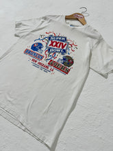 Vintage 1990's Denver Broncos vs. SF 49ers SB XXIV T-Shirt Sz. L