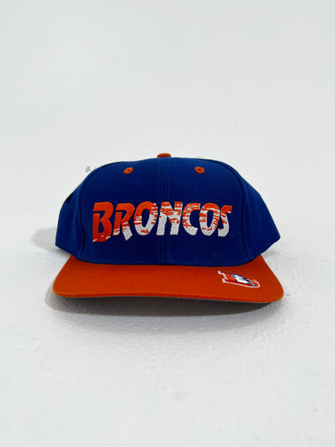 Vintage Denver Broncos Snapback Trucker Hat Cap Logo OG 80s 