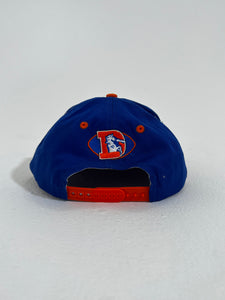 Vintage 1990's Denver Broncos Text Logo Snapback Hat