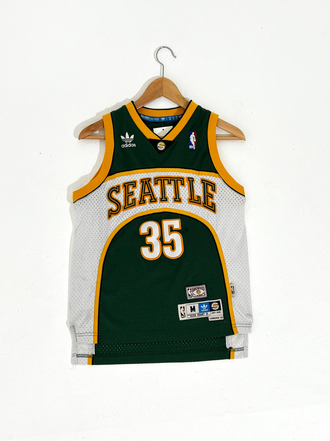 Vintage Basketball Jerseys Seattle Supersonics Kevin Durant 