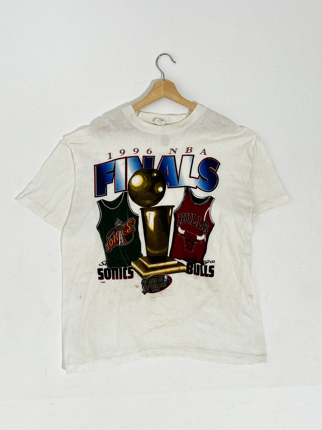 Vintage Chicago Bulls Jordan NBA T-shirt Size XL 2X 
