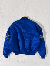 Vintage Seattle Seahawks Satin Starter Bomber Jacket Size XL