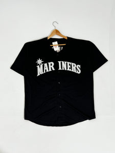 Seattle Mariners Marineros Black Jersey Sz. XXL