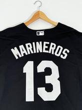 Seattle Mariners "Marineros" Black Jersey Sz. XXL