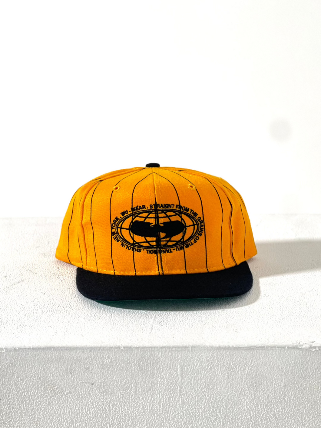 Wu-Tang Custom Vintage Pin Stripe Snapback Hat