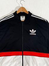 Adidas Track Jacket Blk/Orange Sz. 2XL