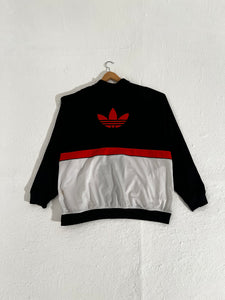 Adidas Track Jacket Blk/Orange Sz. 2XL