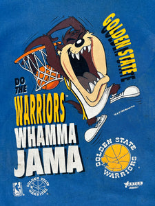 Vintage 1990's Golden State Warriors x Taz Graphic T-Shirt Sz. XL