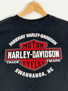 Vintage Y2K Harley Davidson Swannanoa, NC T-Shirt Sz. L