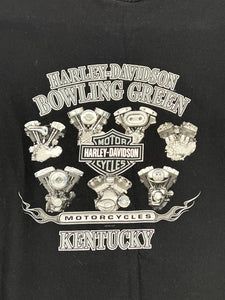 Vintage Y2K "Ride a Harley Davidson Motorcycle" T-Shirt Sz. XL