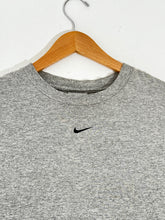 Vintage Nike Gray Center Swoosh Long-Sleeve T-Shirt Sz. L