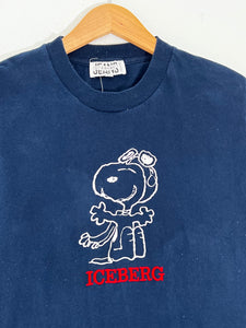 Vintage 1990's Iceberg Jeans Snoopy T-Shirt Sz. XL