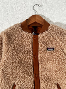 Patagonia Tan Sherpa Jacket Sz. L (Youth)