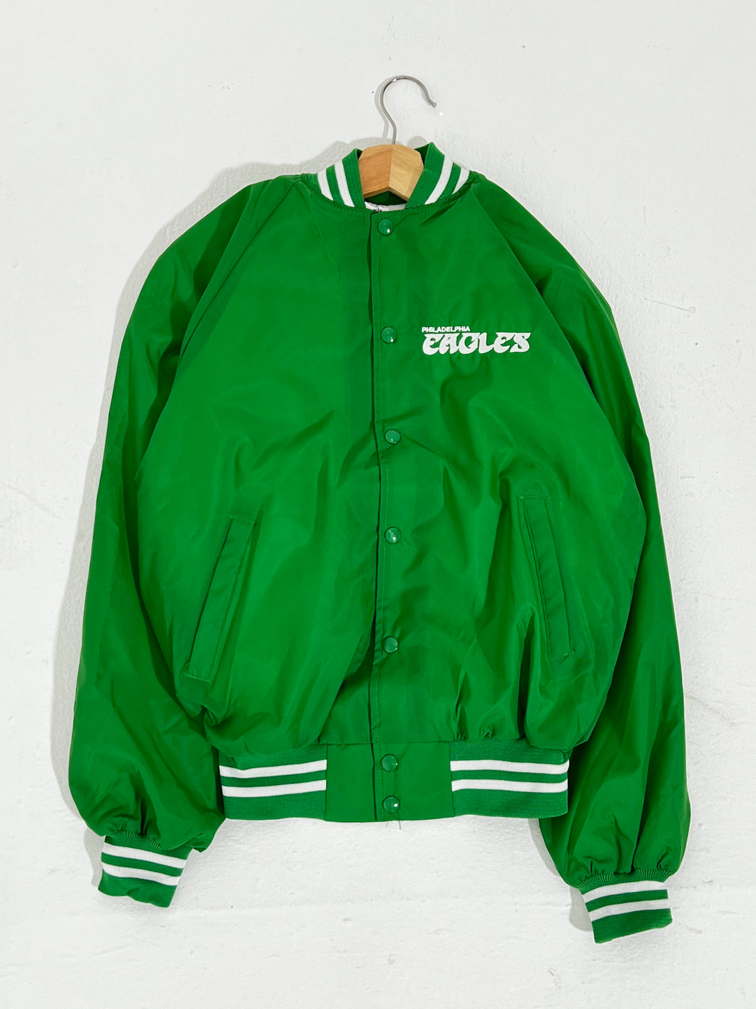 Vintage Philadelphia Eagles Kelly Green Jacket Sz. M