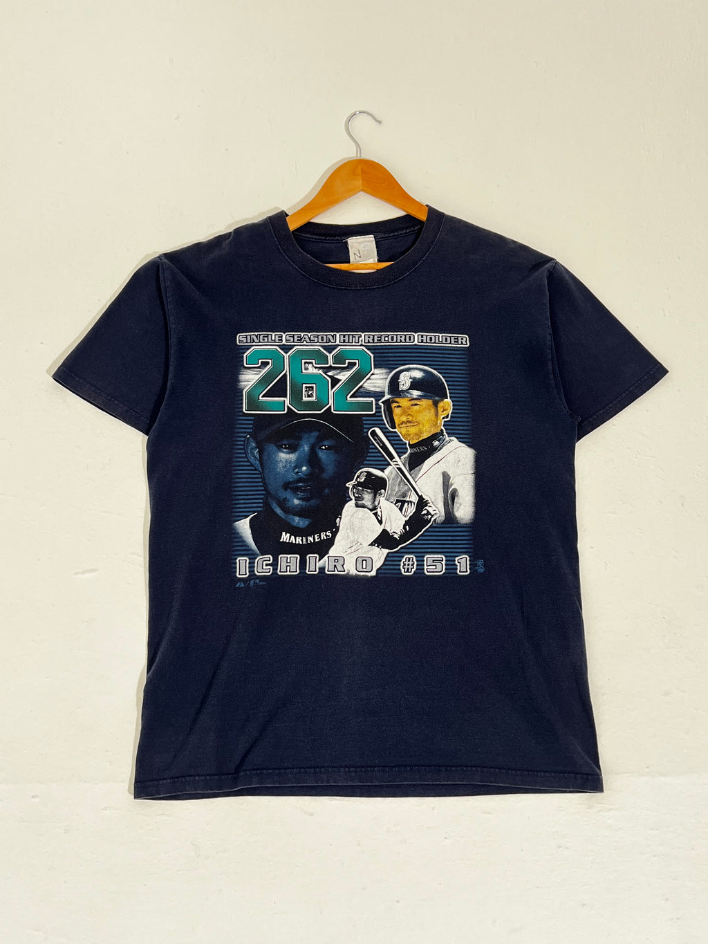 Ichiro Suzuki Seattle Mariners Graphic T-shirt From Y2K 