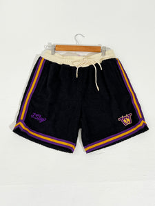 J.SKY DESIGNS "DAWGYSTYLE" TERRY CLOTH TOWEL SHORTS