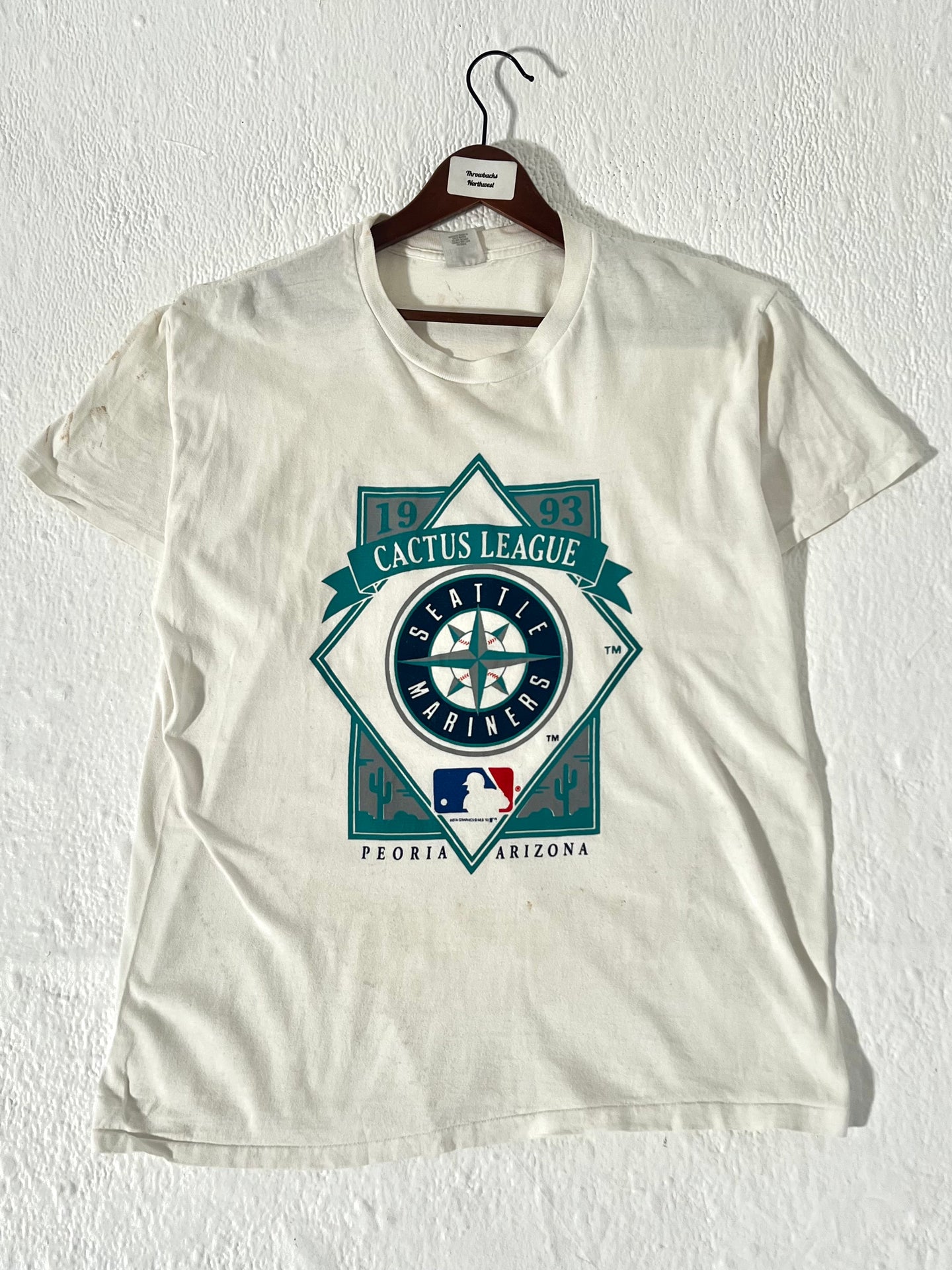 Vintage 1993 Cactus League Spring Training Seattle Mariners T-Shirt Sz. XL