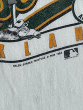 Vintage 1980's Jose Canseco Oakland Athletics Caricature Salem T-Shirt Sz. L