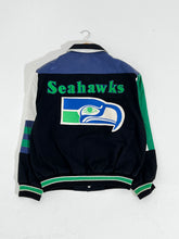 Vintage 1990's Jeff Hamilton Seattle Seahawks Jacket Sz. S