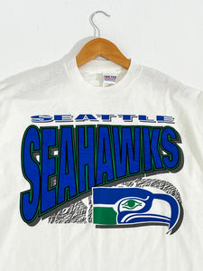 Vintage 1990's Seattle Seahawks NWT True Fan T-Shirt Sz. XL