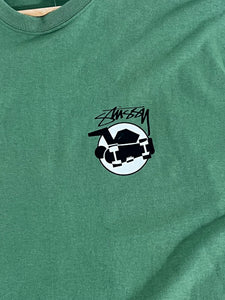 Stussy Skateman Green T-Shirt Sz. XL (NWT)