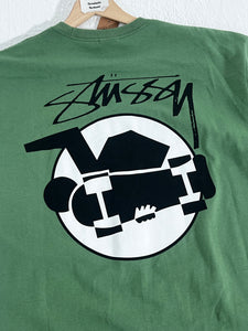 Stussy Skateman Green T-Shirt Sz. XL (NWT)