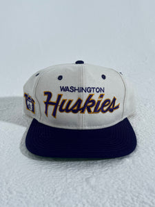 Vintage University of Washington UW Script Snapback