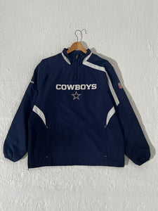 Dallas Cowboys Quarter-Zip Jacket Sz. M