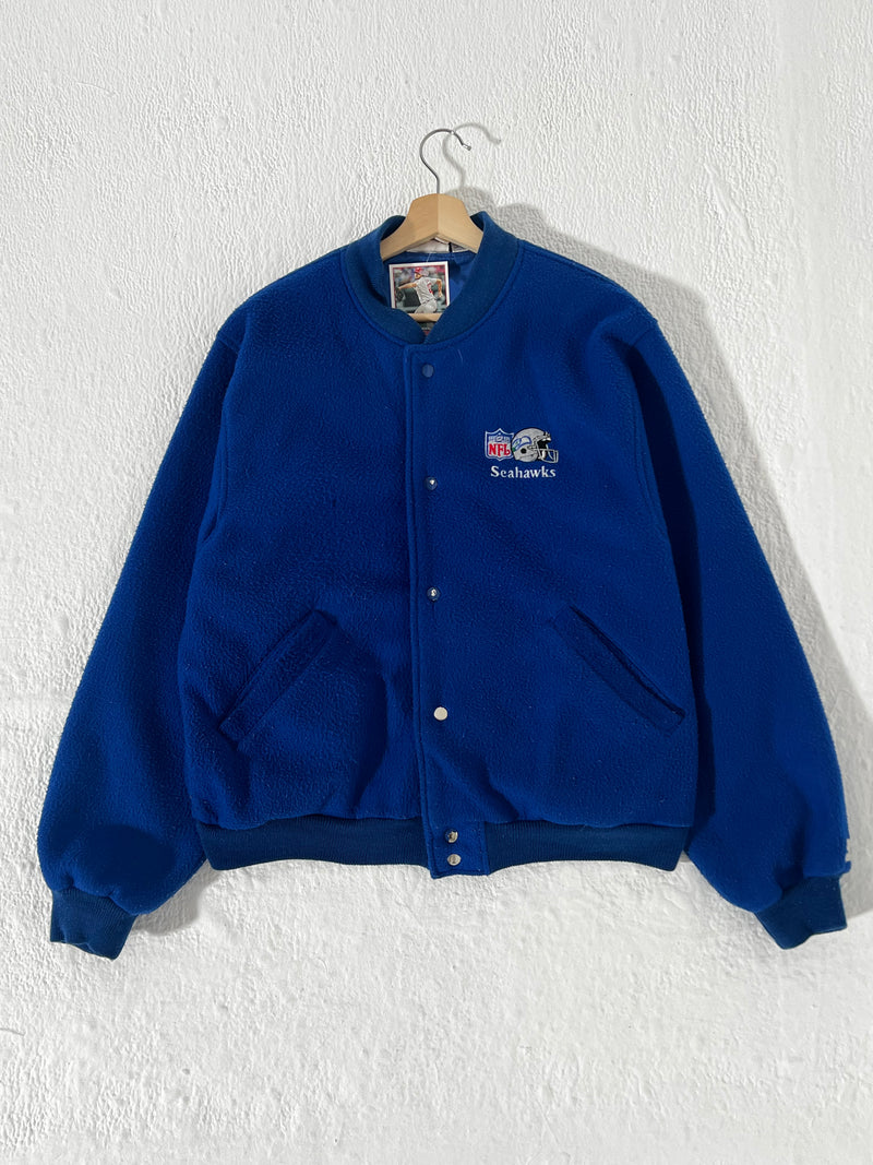 90s melton WoolsportsJKT Vintage スポジャケ Vintage 90s Clothing Starter Jacket Sportswear Brand Men