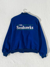 Vintage 1990's Seattle Seahawks Starter Button Up Jacket Sz. L