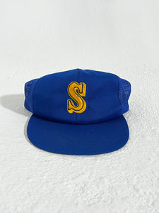 Vintage Mariners S Mesh Snapback Hat