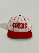 Vintage San Fransisco 49ers Pinstripe Snapback Hat