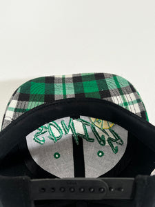 Vintage Seattle SuperSonics Plaid Brim Snapback Hat