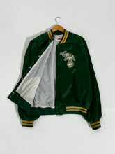 Vintage Oakland Athletics A's Satin Bomber Jacket Sz. XL