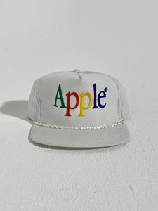 Vintage Apple Colorblock Snapback Hat