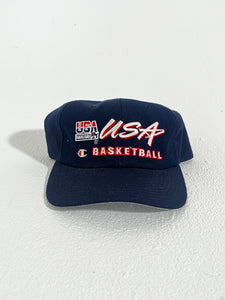 Vintage 1990's USA Basketball Snapback Hat