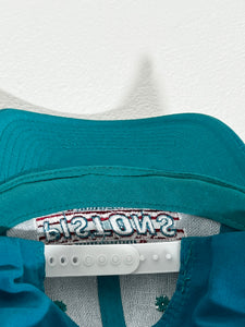 Vintage 1990's Detroit Pistons Teal Snapback Hat