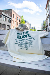 On The Block '24 Cream/Green T-Shirt