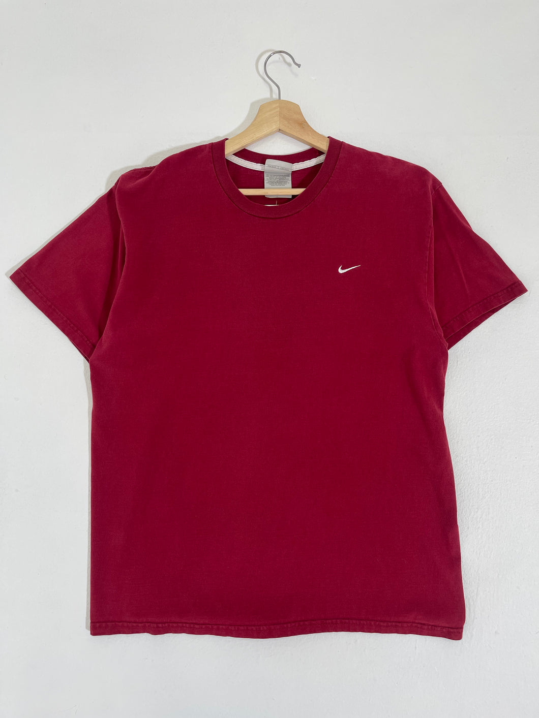 Vintage Red Embroidered Nike T-Shirt Sz. XL