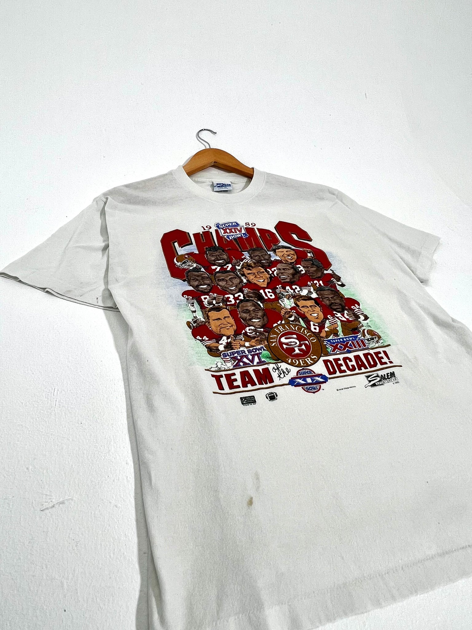 San Francisco 49ers NFL 1988 Super Bowl Champions T-Shirt - Small – The  Vintage Store